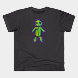 Friendly Voodoo Doll Bright Pop Colors Kids T-Shirt